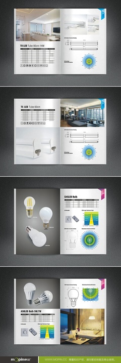 海金汇光电LED产品画册设计及产品拍摄——平面与软件开发的创新融合